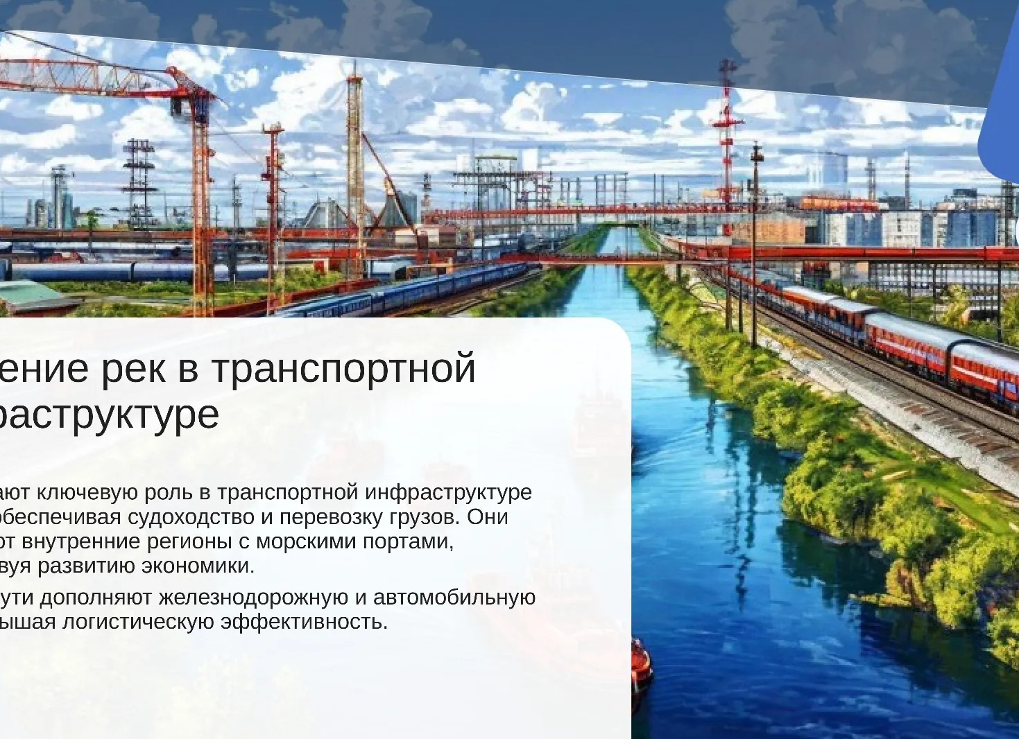 Железнодорожный транспорт, роль в экономике страны