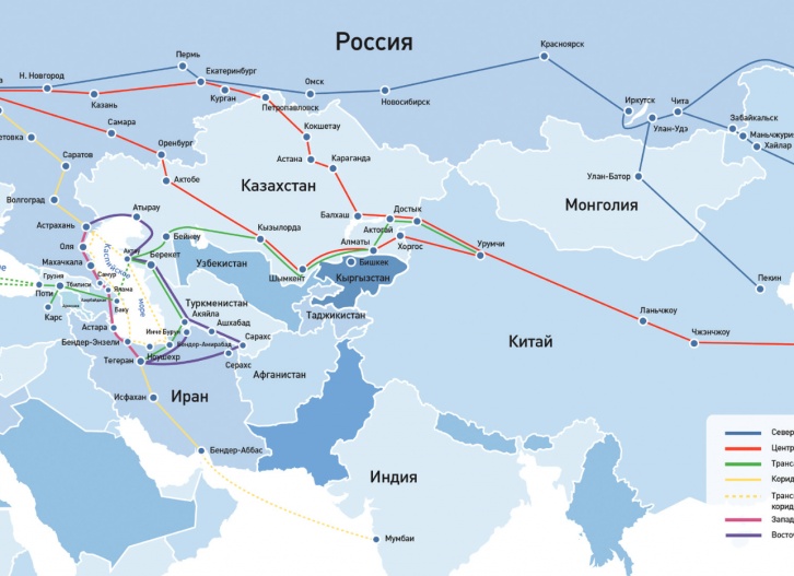 ЖД перевозки из Китая в Россию